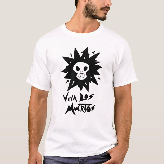 Viva Los Muertos T Shirt (Framsida)