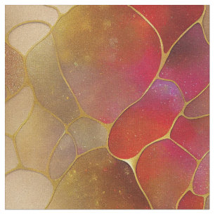 Viva Magenta 2023 abstrakt Fabric Tyg