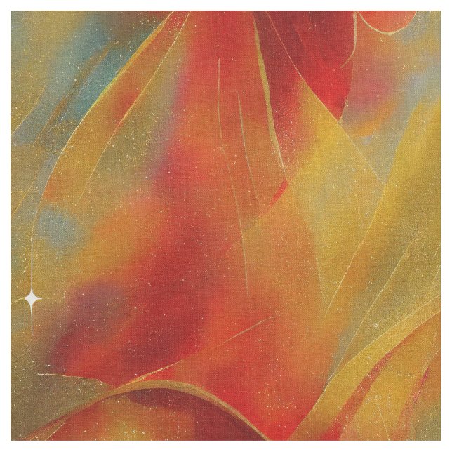 Viva Magenta 2023 abstrakt Tyg (Närbild)