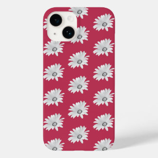 Viva Magenta Blommigt Daisy iPhone/iPad-fall
