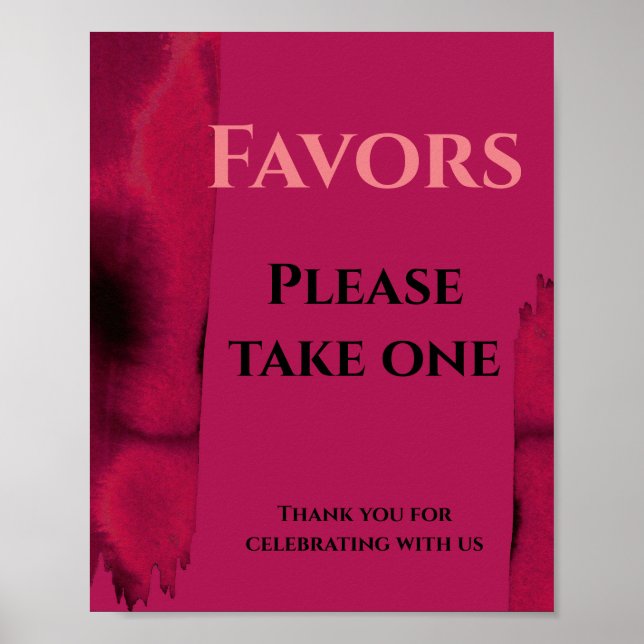 Viva Magenta, Moderna presenter, ta en Poster (Framsidan)