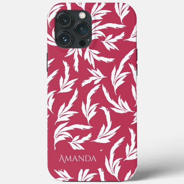 Viva magento blad Case-Mate iPhone fodral (Baksida)