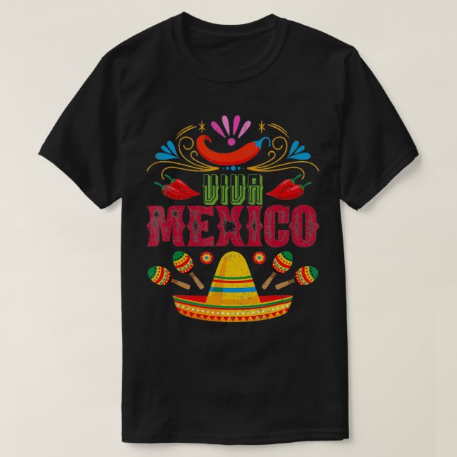 Viva Meico T Shirt (Design framsida)