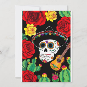 Viva Mexico Firande Card Inbjudningar