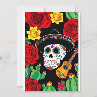 Viva Mexico Firande Card Inbjudningar