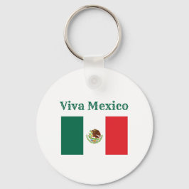 Viva Mexico Flagga Nyckelring