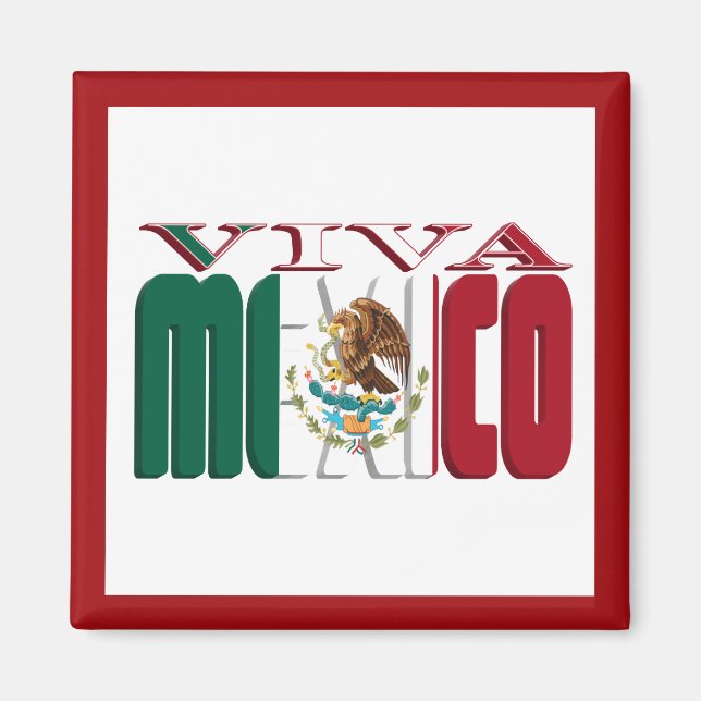 VIVA MEXICO MAGNET (Framsidan)