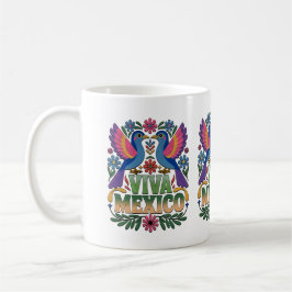 ¡Viva México! Mexican Pride Coffee Mug Kaffemugg