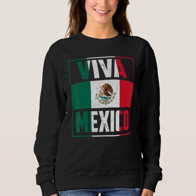 Viva Mexico   Mexico Independence Day Decorations T Shirt (Framsida)