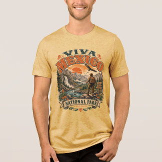 Viva Mexico Nationalpark vandrings T-shirt