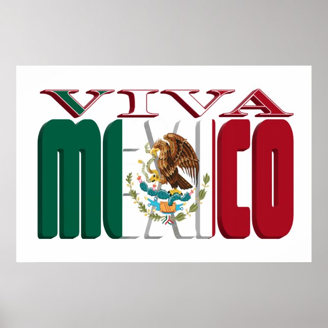VIVA MEXICO POSTER (Framsidan)