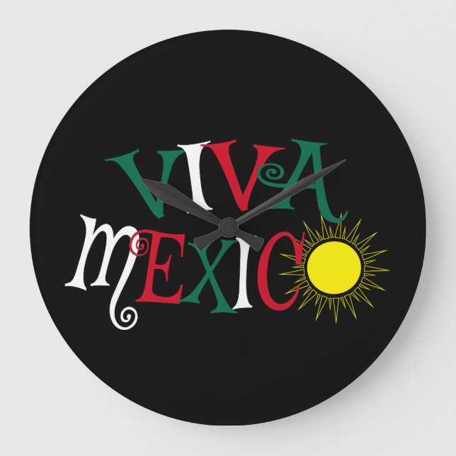 Viva Mexico Stor Klocka (Framsida)