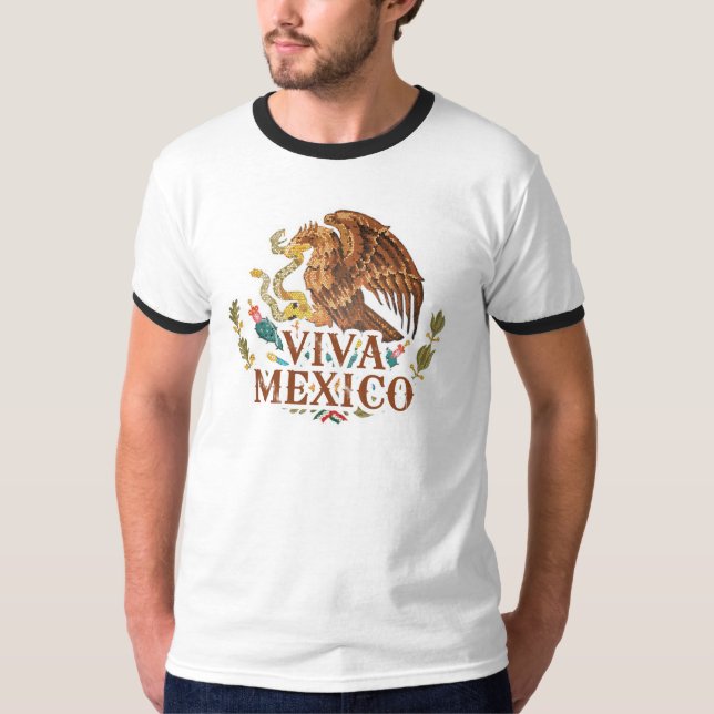 Viva Mexico T Shirt (Framsida)