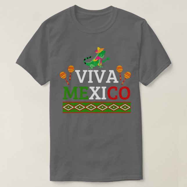 viva mexico t shirt (Design framsida)