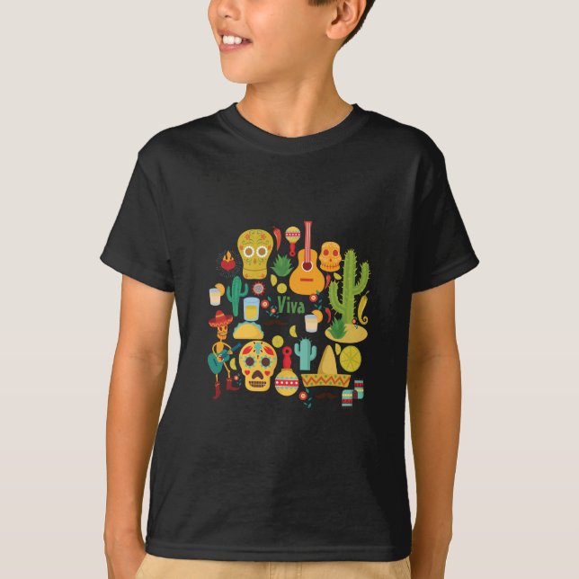viva mexico t-shirt (Framsida)