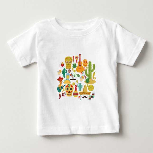 viva mexico t-shirt (Framsida)