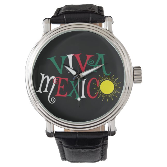 Viva Mexiko Armbandsur (Framsida)