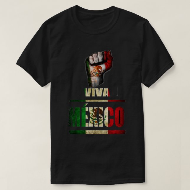 Viva Mexiko Cabrones och christmas mexico T Shirt (Design framsida)