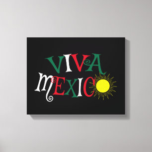 Viva Mexiko Canvastryck