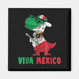 Viva Mexiko Kids Independence day Funny Dance Mexi Magnet