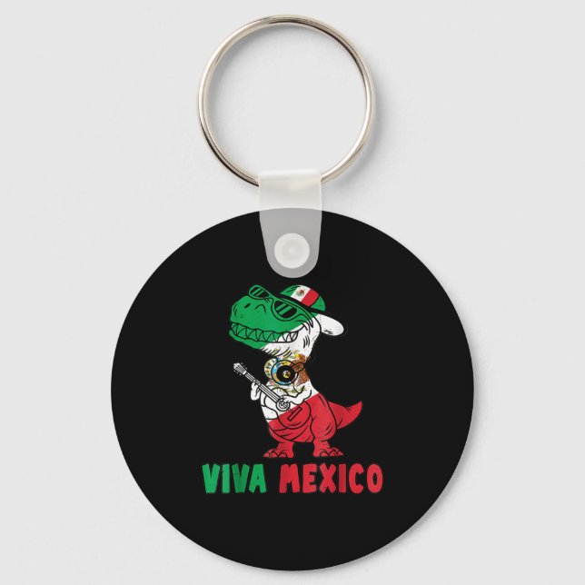 Viva Mexiko Kids Independence day Funny Dance Mexi Nyckelring (Framsida)