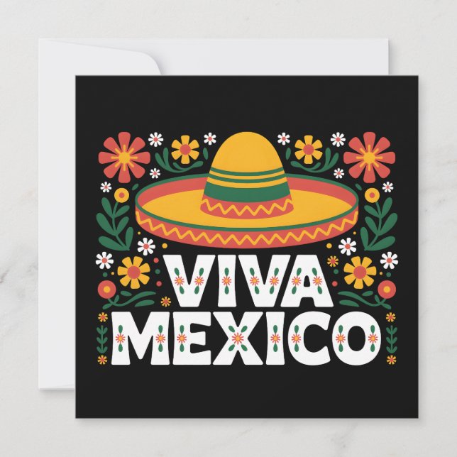 Viva Mexiko Kort (Framsida)