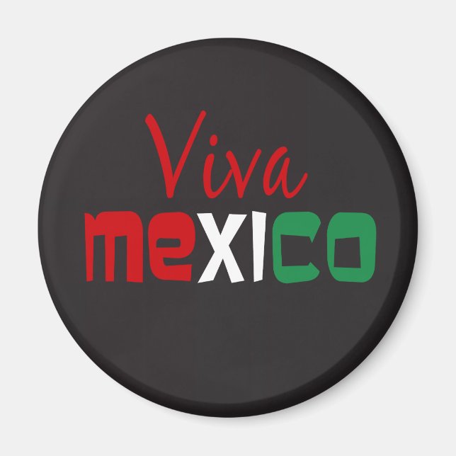 Viva Mexiko Magnet (Framsidan)