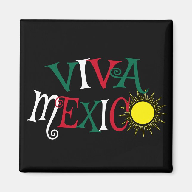 Viva Mexiko Magnet (Framsidan)