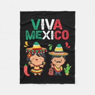Viva Mexiko Maracas Guitar Mexican Independence Bo Fleecefilt