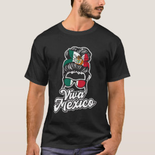 Viva Mexiko Mexican Flagga Proud Mexican T Shirt
