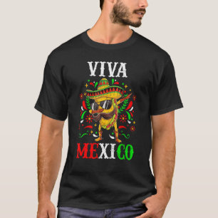 Viva Mexiko Mexikanska independence day I Kärlek T Shirt