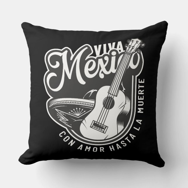 Viva Mexiko Party med min Guitar Kudde (Framsida)