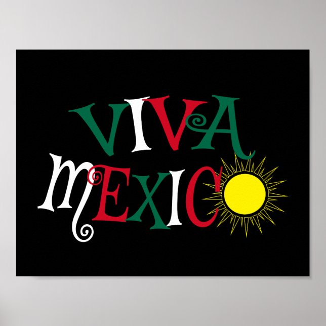 Viva Mexiko Poster (Framsidan)