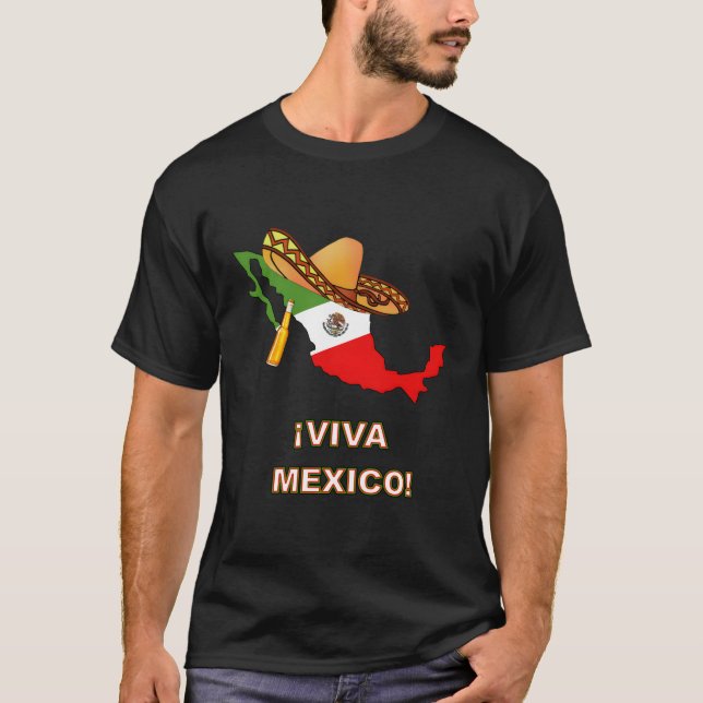 Viva Mexiko T Shirt (Framsida)