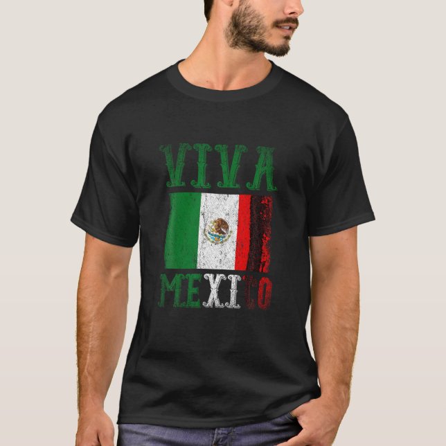 Viva Mexiko T Shirt (Framsida)
