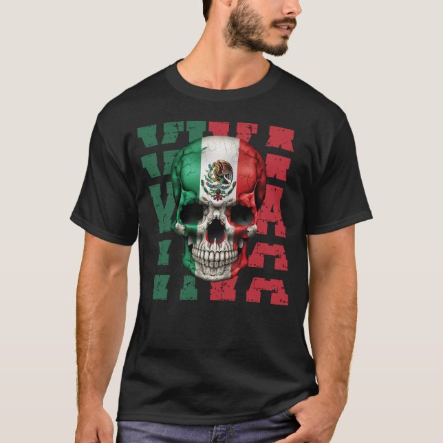 Viva Mexiko T Shirt (Framsida)