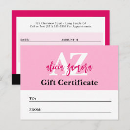 Viva Modern Magenta Mode Gift-kort Vykort
