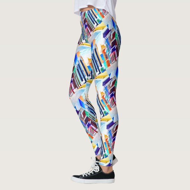 ¡Viva Puerto Rico! Leggings (Vänster)
