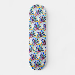 ¡Viva Puerto Rico! Mini Skateboard Bräda 18,5 Cm