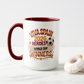 Viva Spanien 2026 Heroes World Cup Mugg