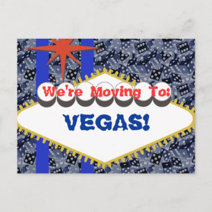 Viva Vegas! Meddelande Vykort