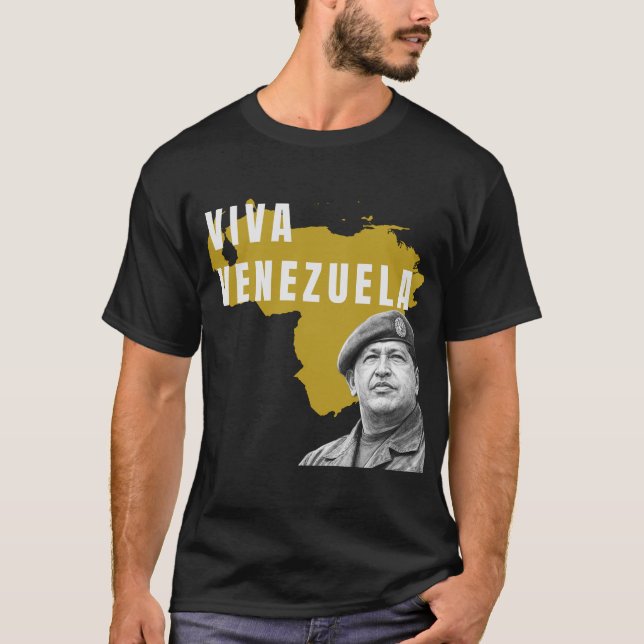 Viva Venezuela T Shirt (Framsida)