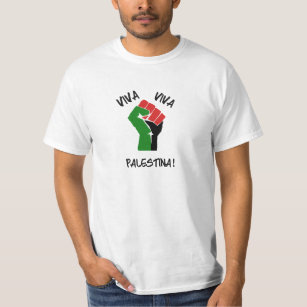 Viva Viva Palestina manar utslagsplats T-shirt