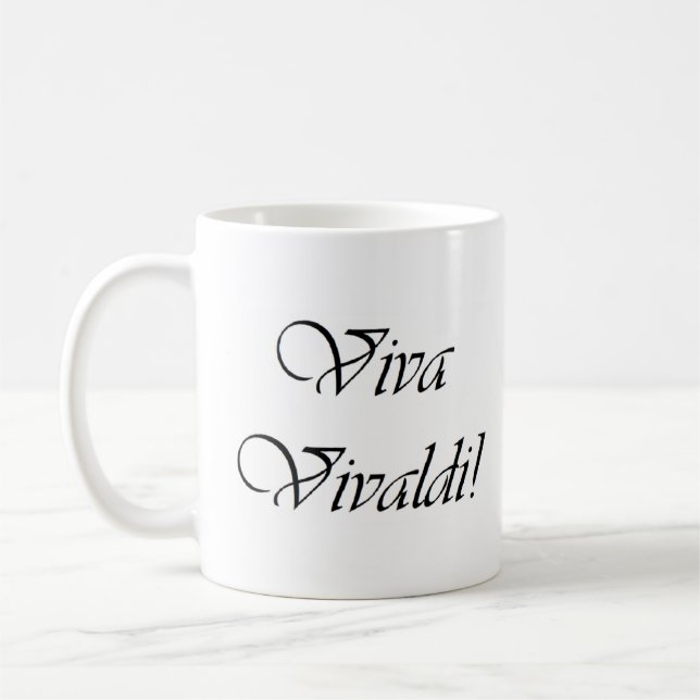 viva vivaldi kaffemugg (Vänster)