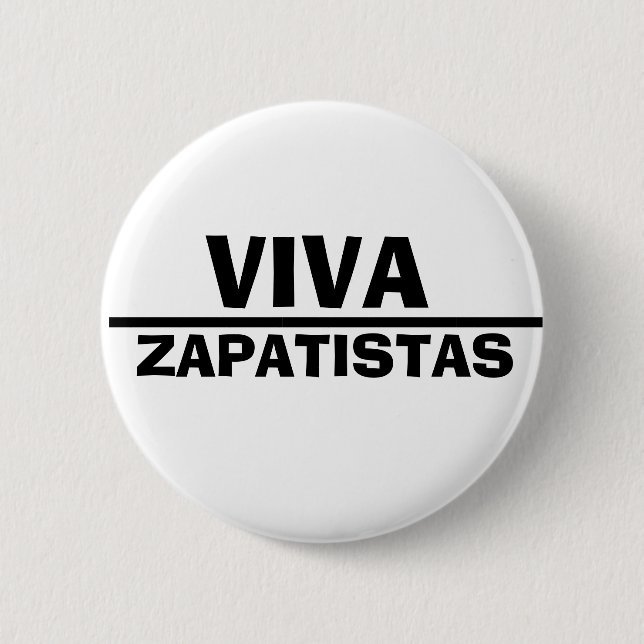 Viva Zapatistas Knapp (Framsida)