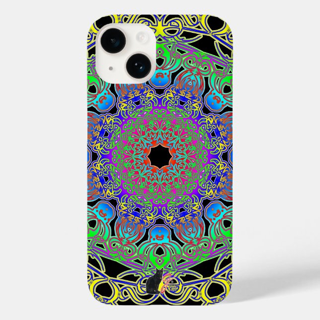 Vivacious Spectra Glyph Fodral-Mate iphone case (Baksida)