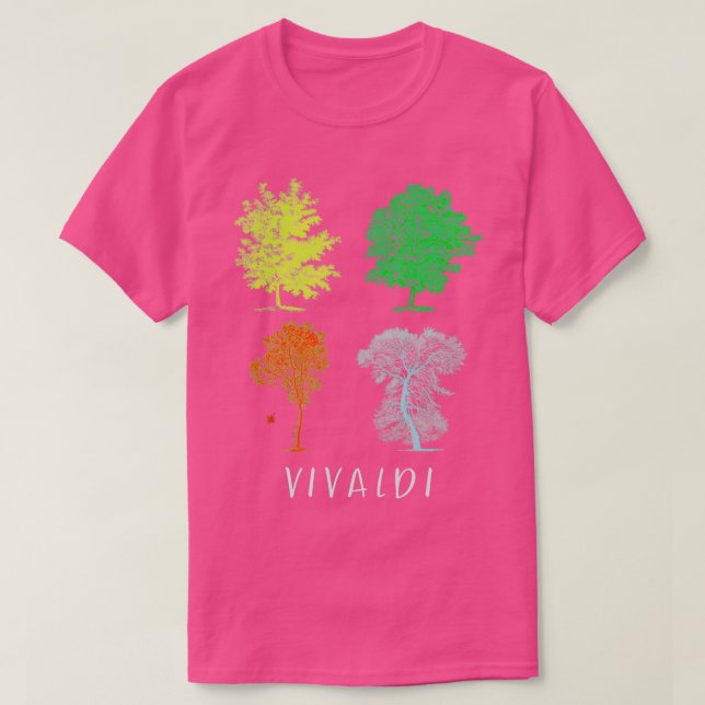 Vivaldi Four Seasons 2 T Shirt (Design framsida)