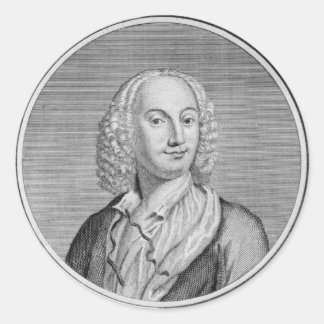 Vivaldi Sticker Runt Klistermärke