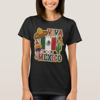 VIVAN MEXICO - historiskt arv och mexikansk kultur T Shirt