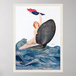 Vive la Frankrike Poster